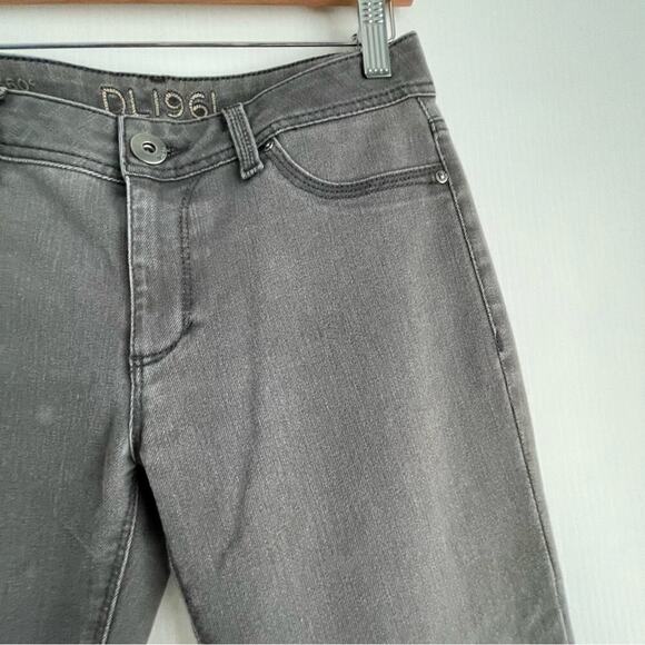 DL1961 grey Emma stretch skinny jeans size 28 inseam 28” - Picture 11 of 11